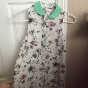 ELEVEN PARIS (France) gorgeous sleeveless blouse.